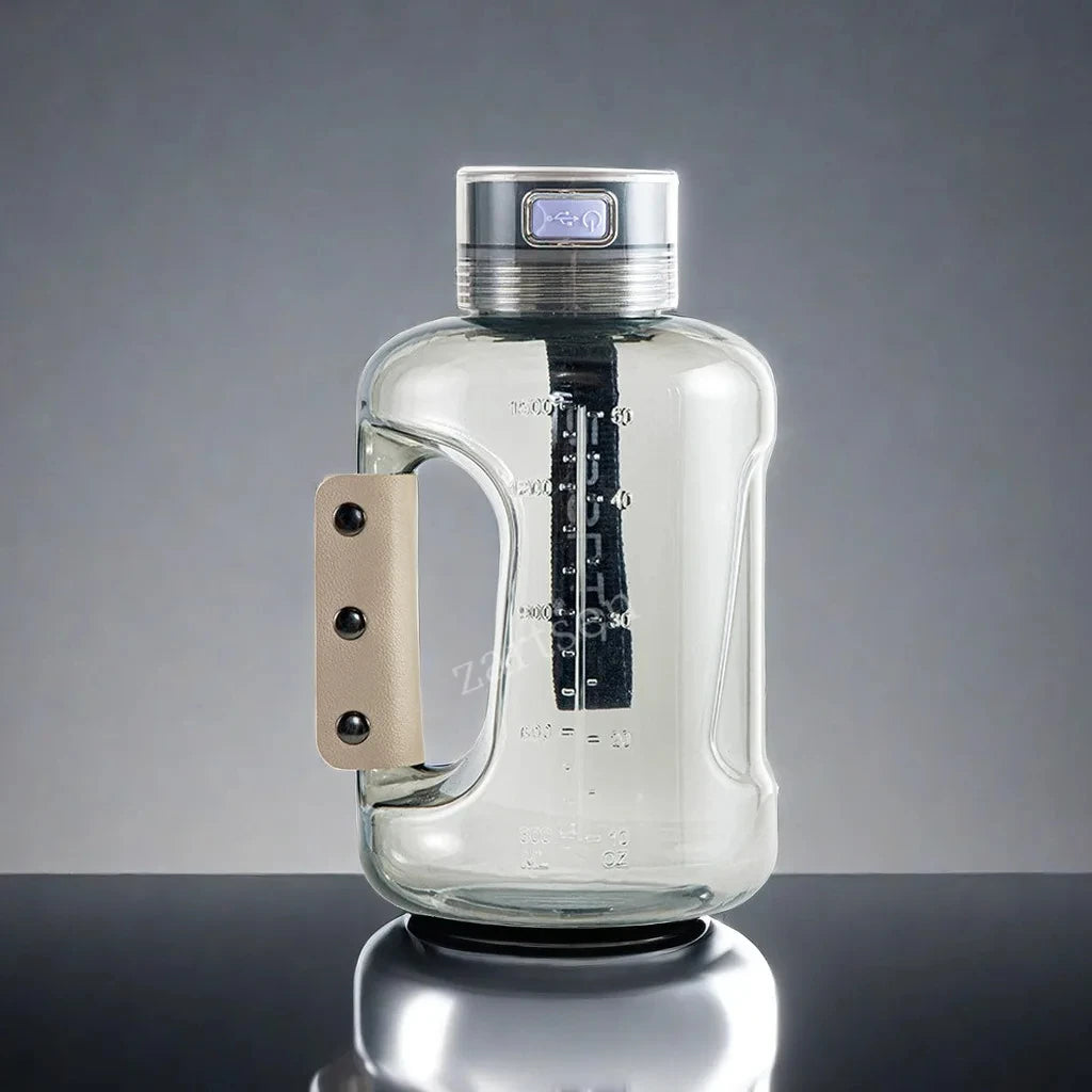 Hydrogen Water Bottle 1.5L Hydrogen Rich Portable Sports Water Bottle Rich Molecular Hydrogen Water Generator