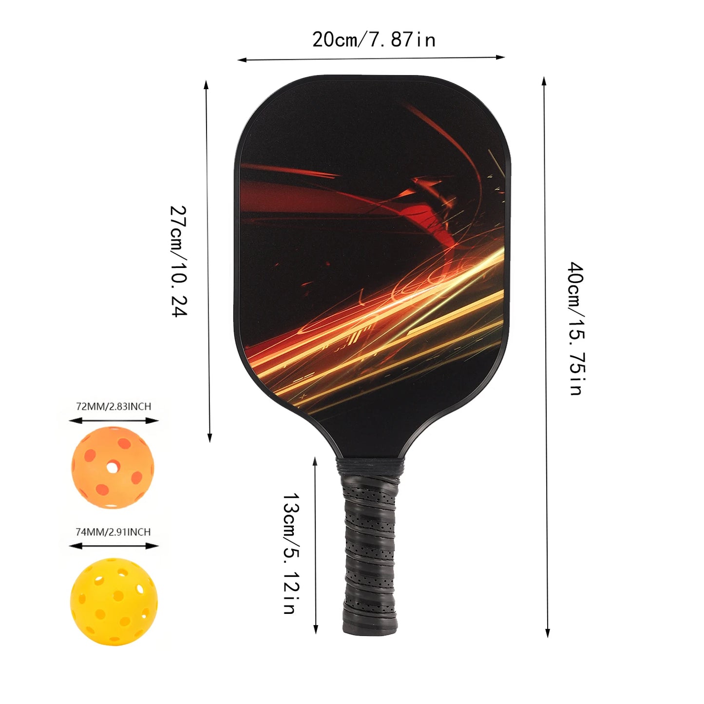 Pickleball Paddles USAPA Approved Graphite