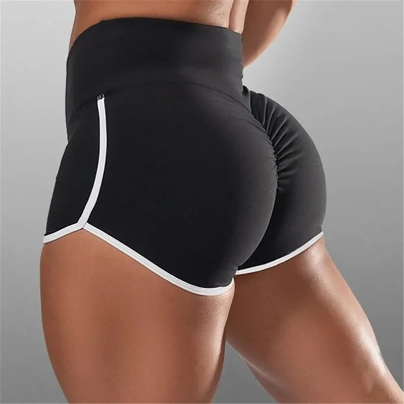 Women Sports Shorts Low Waist & Stretchy