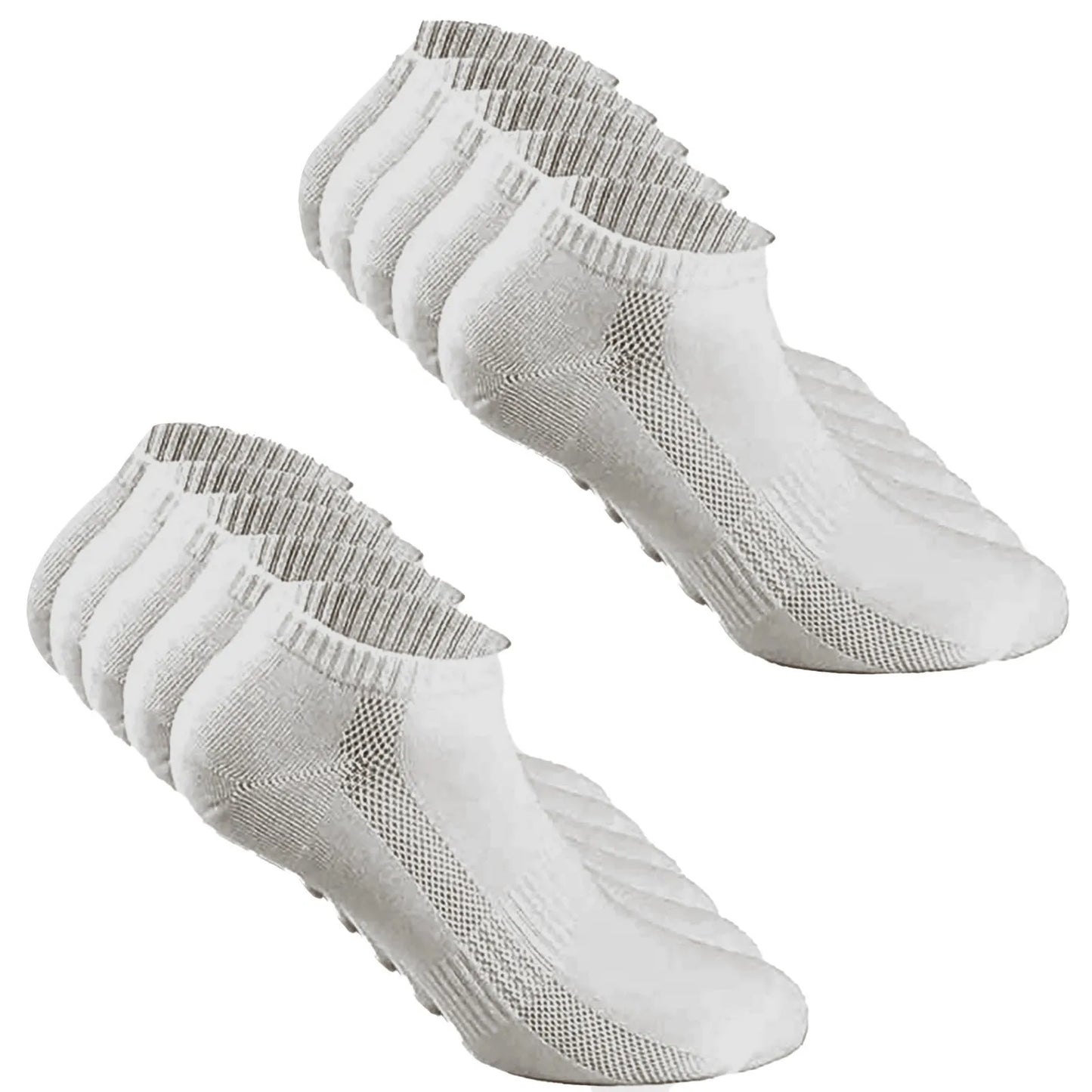Sports Socks, 5 Pairs,Women's Half Socks, Short, Breathable