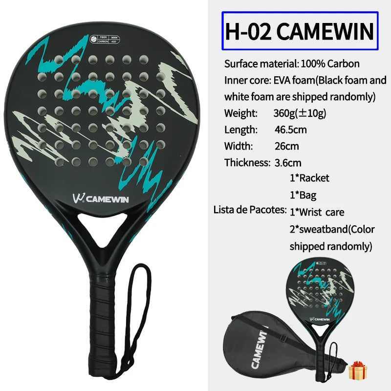 Paddle racket - Lightweight Carbon fiber