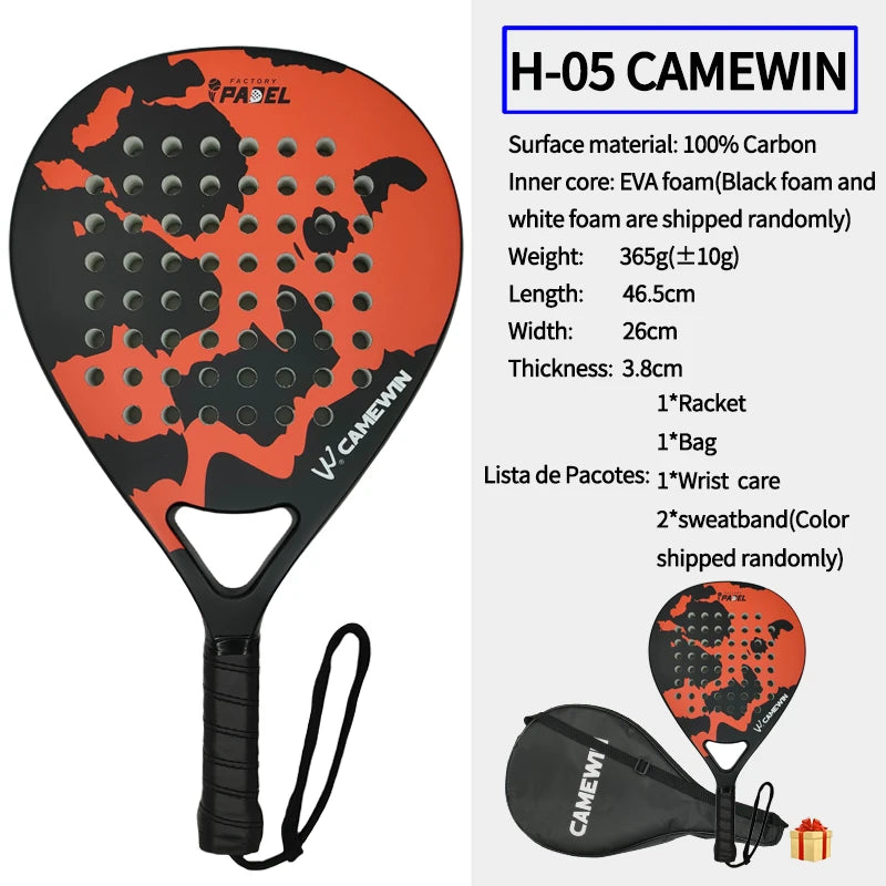 Paddle racket - Lightweight Carbon fiber