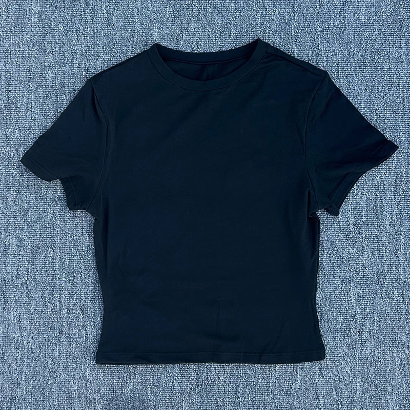 Women's Tight Fitting Sports T-shirt Quick Drying