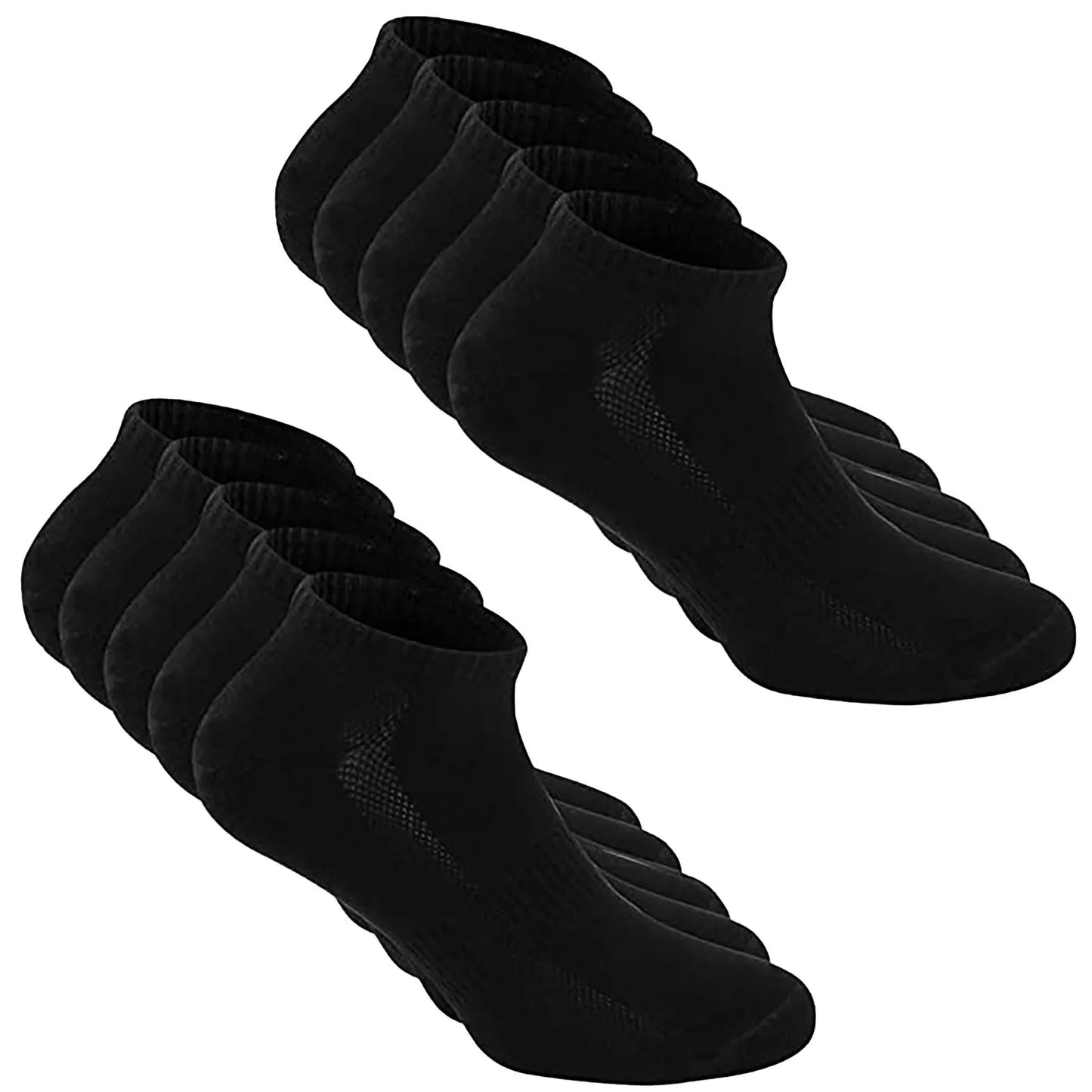 Sports Socks, 5 Pairs,Women's Half Socks, Short, Breathable