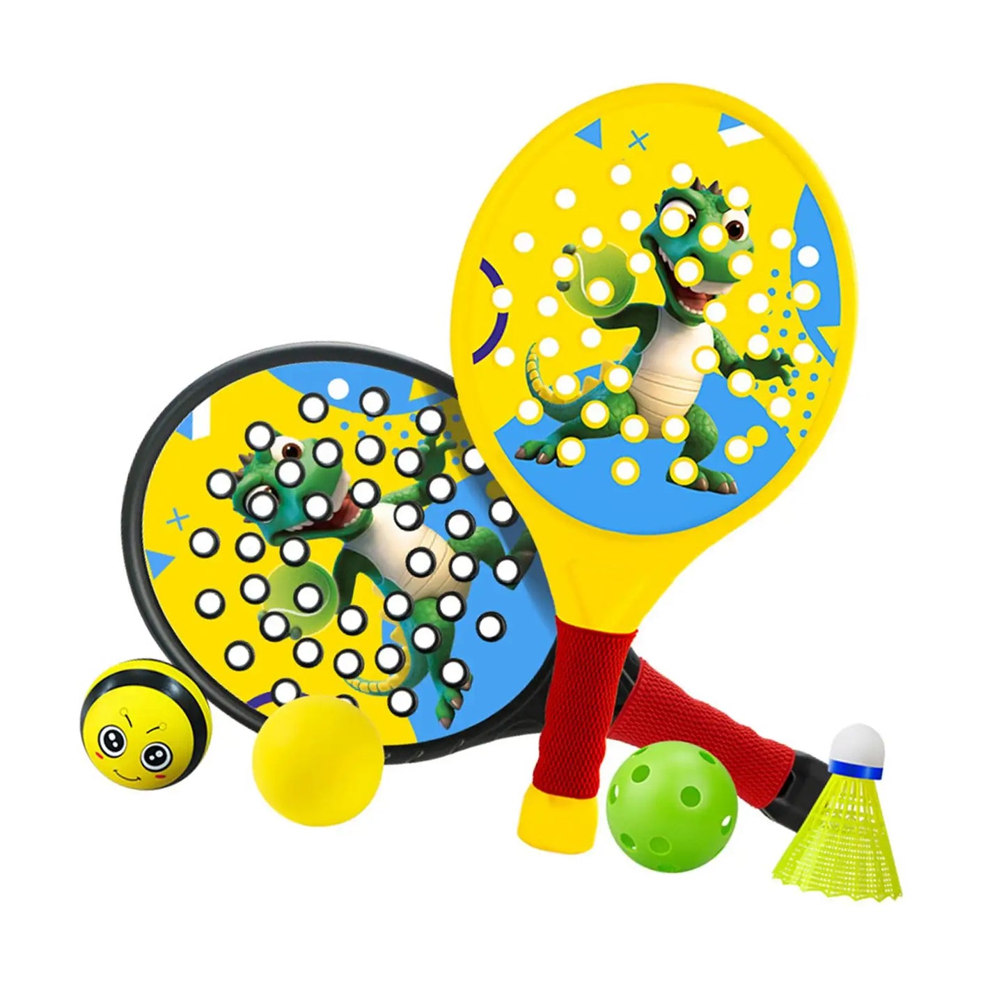 2Pcs Kids Padel Rackets