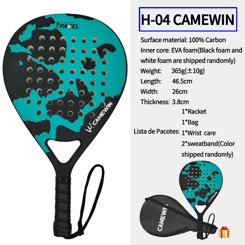 Paddle racket - Lightweight Carbon fiber
