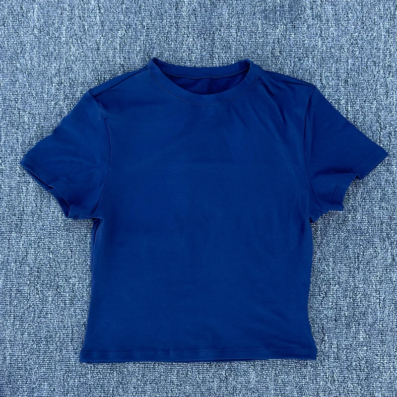 Women's Tight Fitting Sports T-shirt Quick Drying