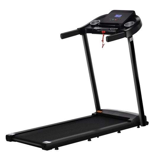 1.5HP Treadmill, 12km/h Electric 1.5HP Motorised Running Machine with 12 Programs, LED Display, for Home Gym Indoor Fitness | HOMCOM